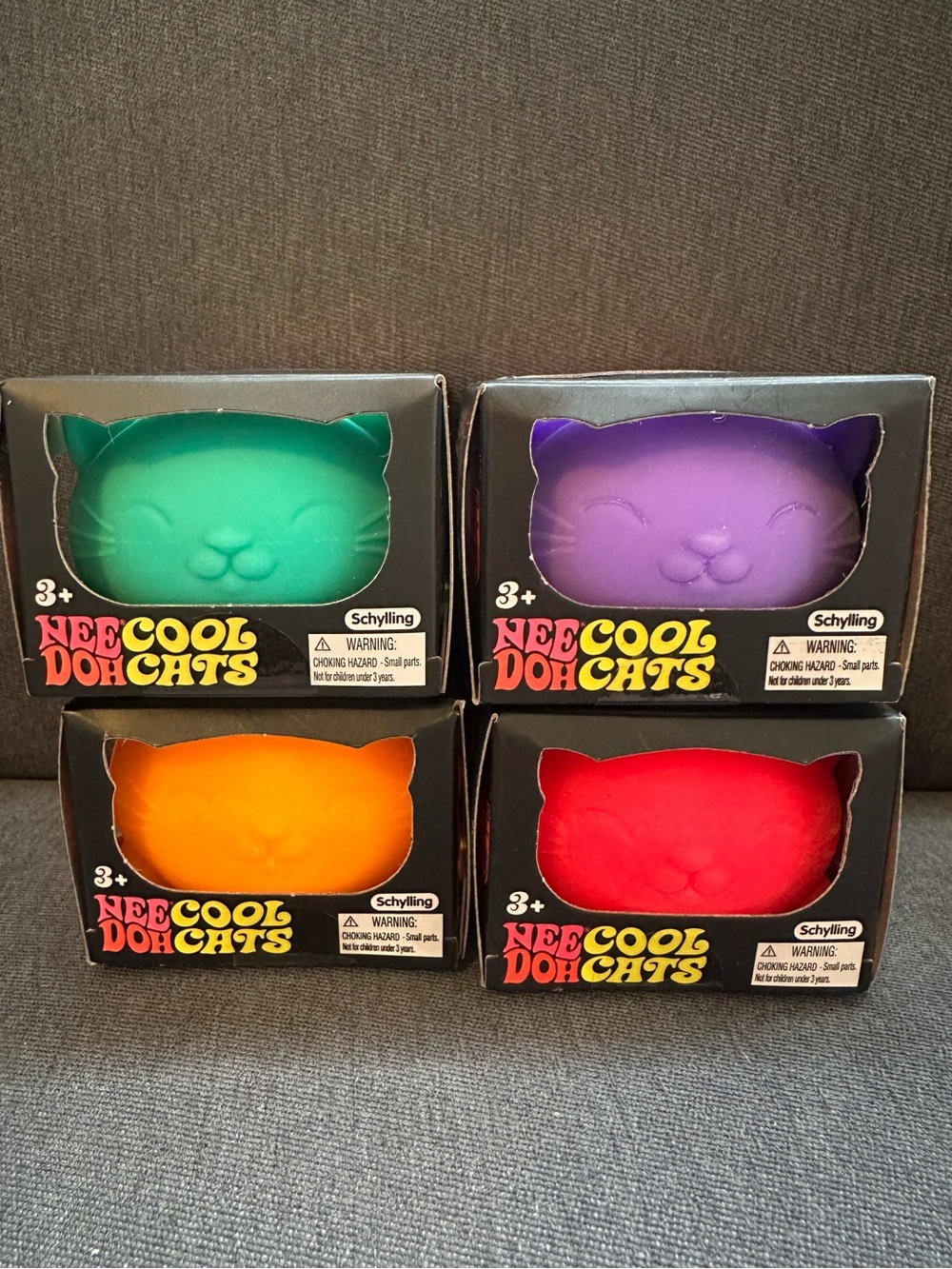 NeeDoh Cool Kitty Bundle NWT (4 items)